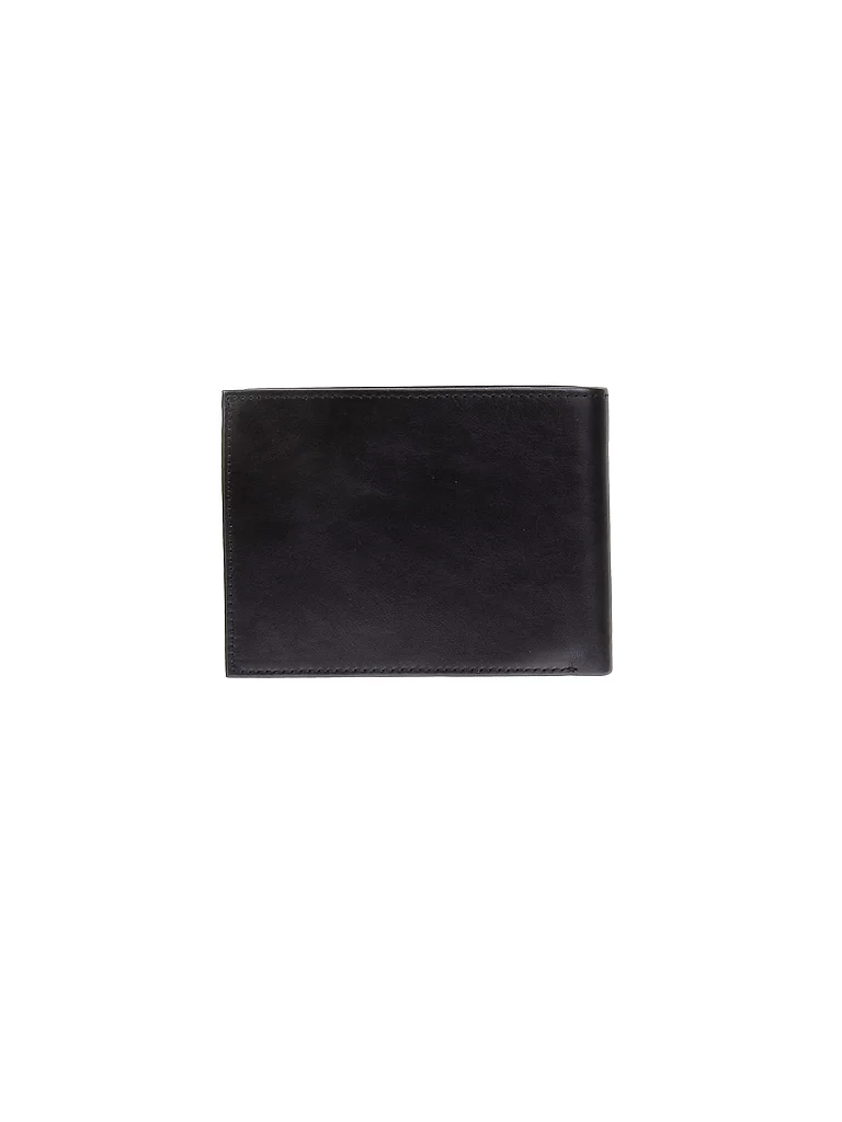 Tommy Hilfiger Portefeuille En Cuir Eton Flap And Coin Pocket Black One Size Homme 4